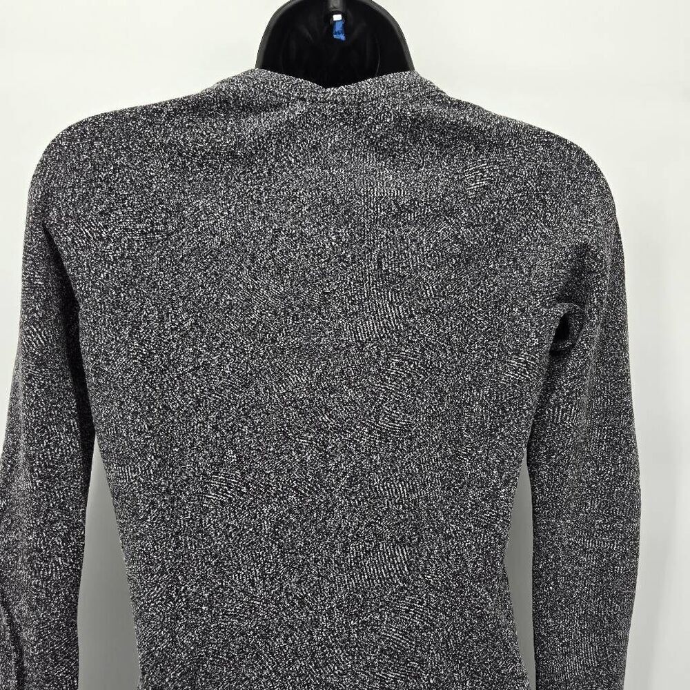 Lululemon Runderful Long Sleeve Size 8 Reconnect Jacquard White Black Top - Picture 7 of 11
